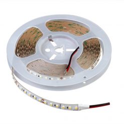 LED лента SMD3528, 9.6Wm неутрално бяла, 24V DC, 120LEDsm, 5m, неводоустойчива front