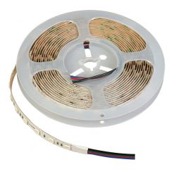 LED лента SMD5050, 14.4Wm RGB, 24V DC, 60LEDsm, 5m, неводоустойчива front